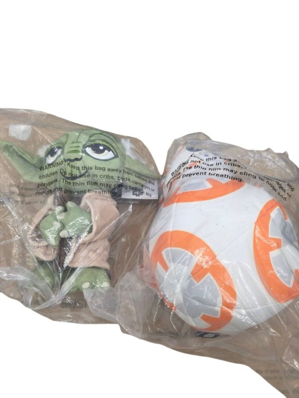 Star Wars Set Of Two Dog Toys Chewy Plush Squeaky Rope Ballistic Nylon Pet Toy